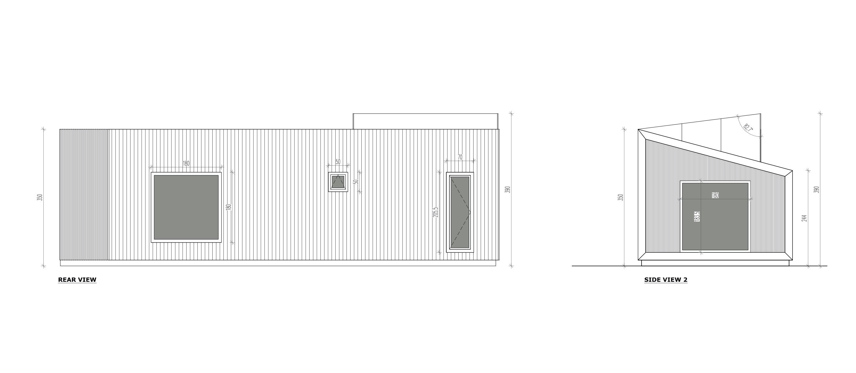 Meet our Single Lodge 44 m2+ Plattegrond