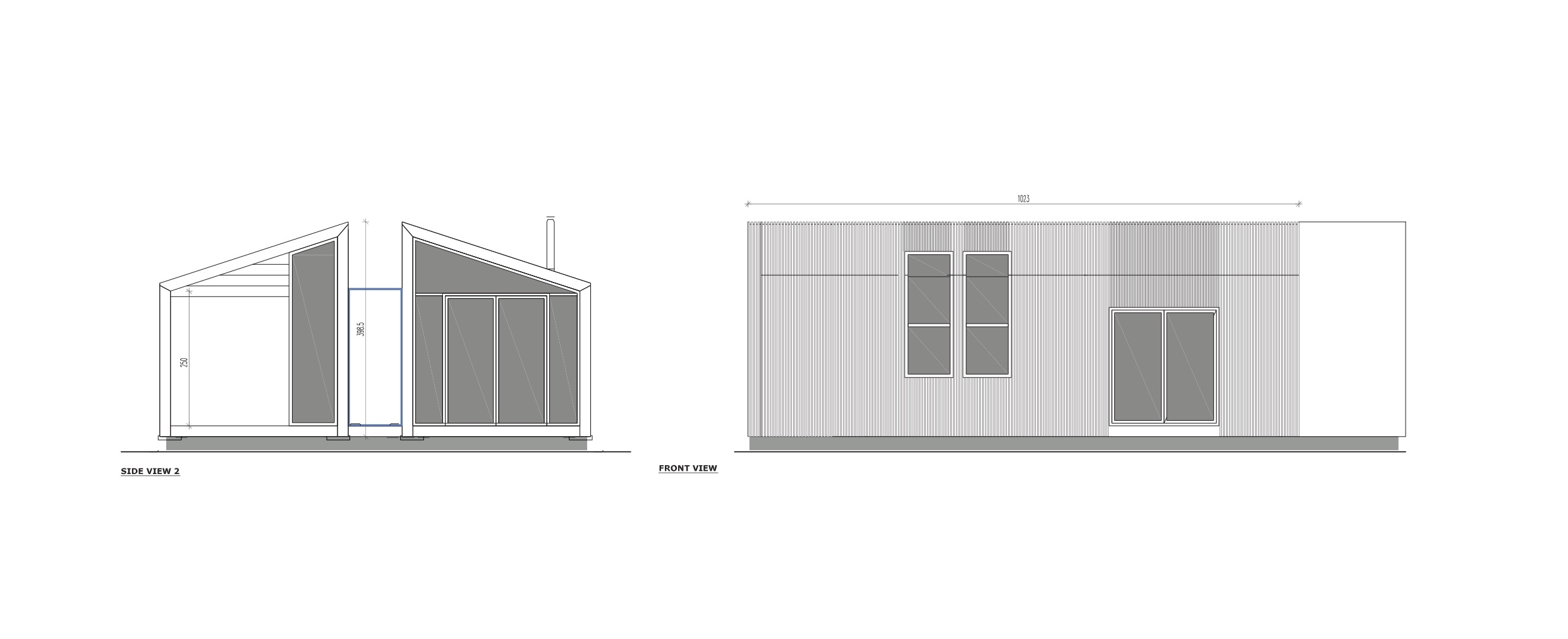 Meet our Double Lodge 70 m2 Plattegrond